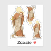 St. Winifred of Wales (P 002) Sticker (Vel)
