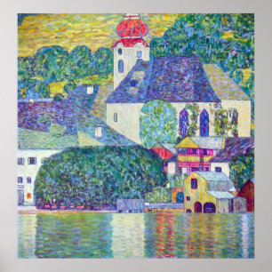 St. Wolfgang Church van Klimt Poster
