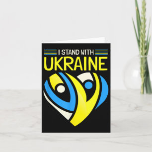 Sta achter de Oekraïense vlag en zeg nee tegen de  Kaart