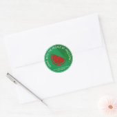 Sta achter het volk van Palestina! Sticker (Envelop)