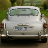 Sta met Israël bumper sticker