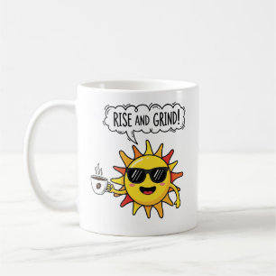 Sta op en aan de slag – Kleurrijk koffie Zon Citaa Koffiemok