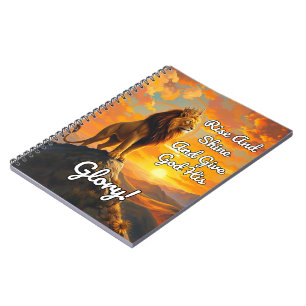Sta op en schijn en geef God Zijn heerlijkheid! Jo Notitieboek