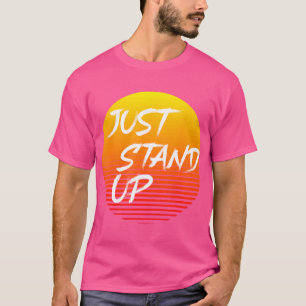 Sta op met Jiu-Jitsu BJJ MMA Grapple T-shirt