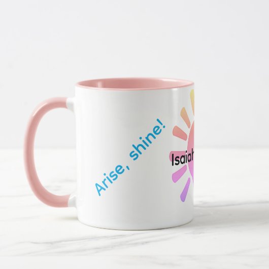 Sta op, schijn! mok (Links)