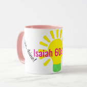 Sta op, schijn! mok (Voorkant links)