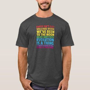 'Sta op voor wetenschap' T-shirt
