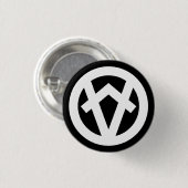STA Symbool Badge Small Ronde Button 3,2 Cm (Voorkant /achterkant)
