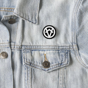 STA Symbool Badge Small Ronde Button 3,2 Cm