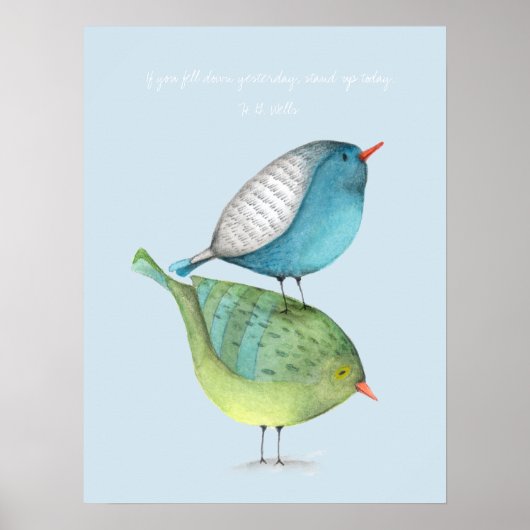 Sta vandaag poster op (Voorkant)