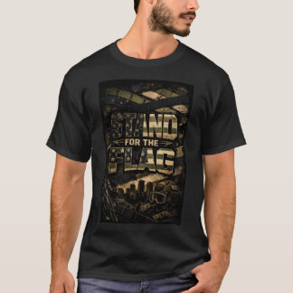 Sta voor de vlag t-shirt
