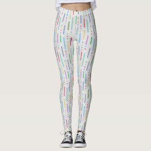 Staafafbijtmiddelen en stippen leggings