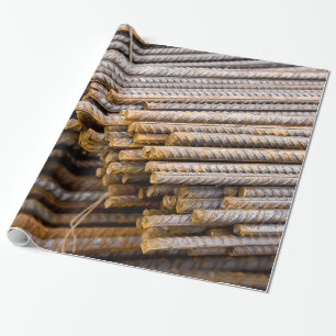 Staafbanken voor metalen cadeaupapier