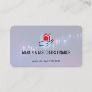 Staafdiagram Gradiënt Financiële markt Visitekaartje