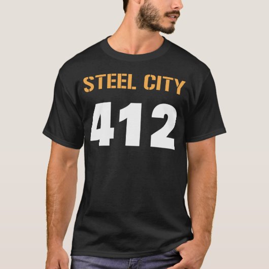 STAAL CITY 412 T-SHIRT (Voorkant)