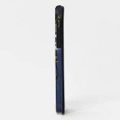 Staal en Indigosandwich Case-Mate iPhone Case (Achterkant/links)