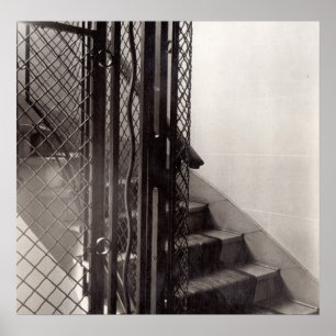 Staal in het gebouw poster