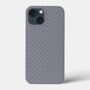 Staal met waterdruppelpatroon iPhone 13 mini hoesje