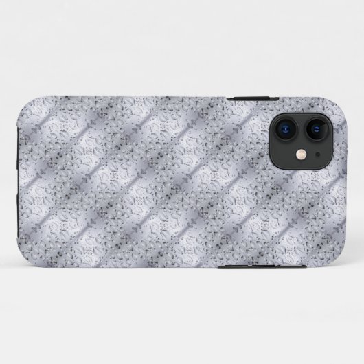 Staal met waterdruppels Case-Mate iPhone case (Achterkant (horizontaal))