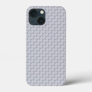 Staal met waterdruppels iPhone 13 mini hoesje