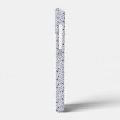 Staal met waterdruppels Case-Mate iPhone case (Achterkant / Links)