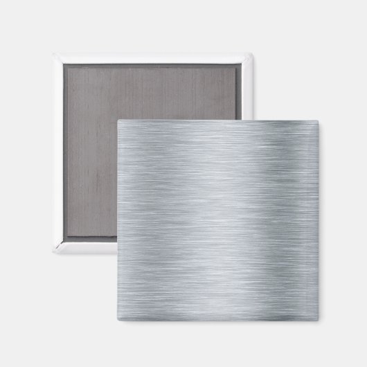 Staal Metallic Magnet Magneet (Voorkant / Achterkant)