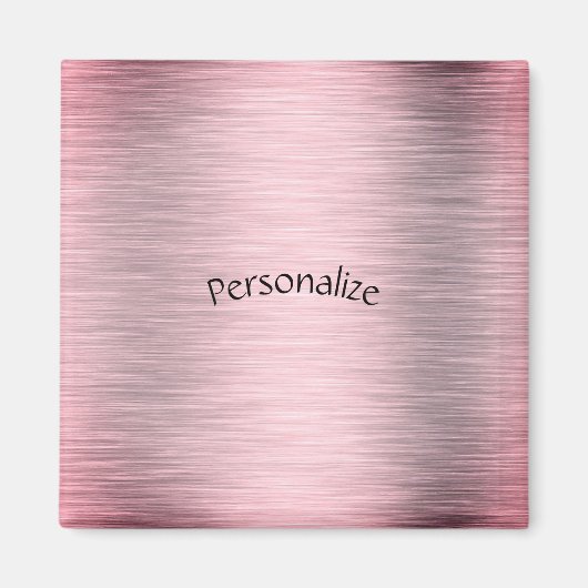 Staal Metallic Magnet Magneet (Voorkant)