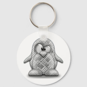 Staal Tux Sleutelhanger