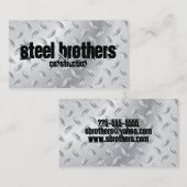 Staal Visitekaartje (Voorkant / Achterkant)