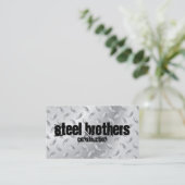 Staal Visitekaartje (Staand voorkant)