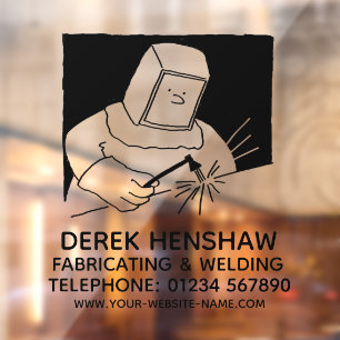Staalbewerking & Lassen Ramenstickers Raamsticker