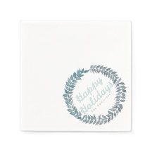 staalblauwe wijnstok | Waterverf Holiday