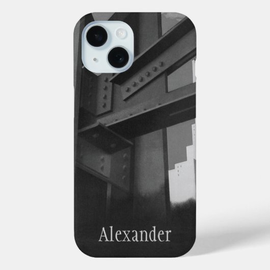 staalconstructie Skyscraper Architecture Case-Mate iPhone Case (Achterkant)