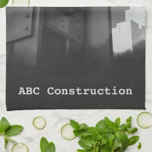  staalconstructie Skyscraper Architecture Theedoek (Gevouwen)