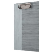 Staalgrijze bamboe Rood Graanblik Klembord (Links)