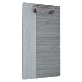 Staalgrijze bamboe Rood Graanblik Klembord (Rechts)