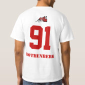 staalnatie t-shirt (Achterkant)