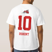 staalnatie t-shirt (Achterkant)