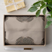 staalpunkuurpapier tissuepapier (Geschenk)