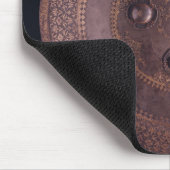 Staalschild met versiering van ongecompliceerd gou muismat (Hoek)