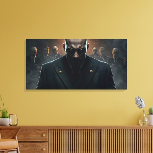 staaltiran canvas afdruk (Insitu (Woonkamer))