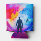 Staan in kleuren blikjeskoeler (Achterkant)