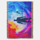 Staan in kleuren deken (Voorkant Verticaal)