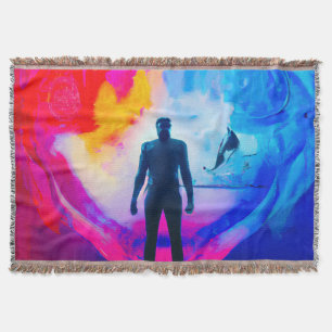 Staan in kleuren deken