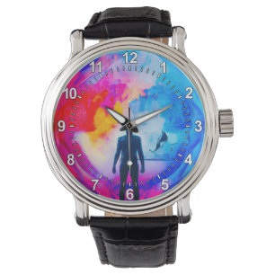 Staan in kleuren horloge