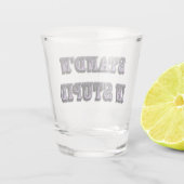 Staan in stut shot glas (Achterkant)