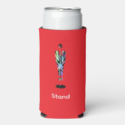 Staan Man Rood (Seltzer Voorkant)