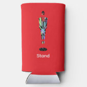 Staan Man Rood (Achterkant)