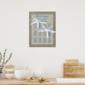 Staanbaardzigerijkaart Poster (Keuken)