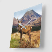 Staande wandklok vierkante klok (Hoek)